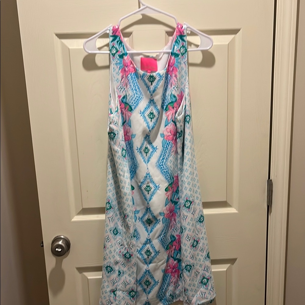 Lilly Pulitzer Pink and Blue dress